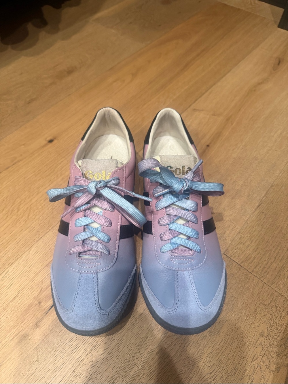 Gola Pink and Lavender Gradient Women's Sneakers ELAN OMBRE - Picture 1 of 9